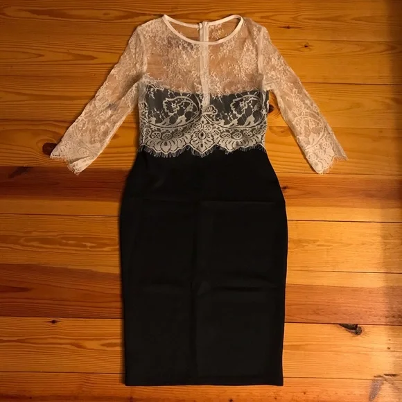 Bundle of Red Purple Black Bodycon Dresses, EUC, M - Picture 15 of 16